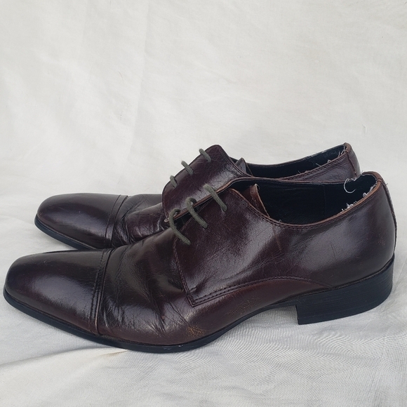 Kenneth Cole New York Regal King Men's Lace-Up Dress Shoes - Size 8 - Picture 2 of 10